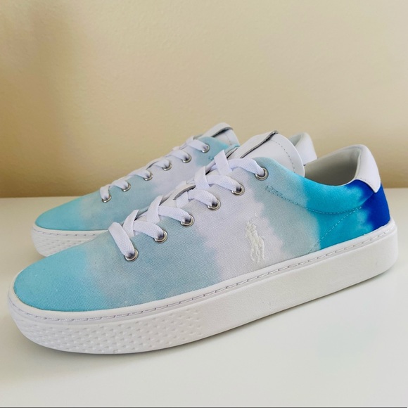 POLO RALPH LAUREN Cloth Sneakers tie dye  shoes - Picture 4 of 11